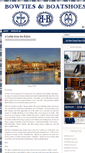 Mobile Screenshot of bowtiesandboatshoes.com